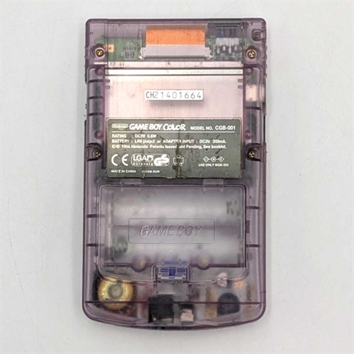 Gameboy Color - Atomic Purple - Konsol - SNR EPIC-CP-0025 (B Grade) (Genbrug)